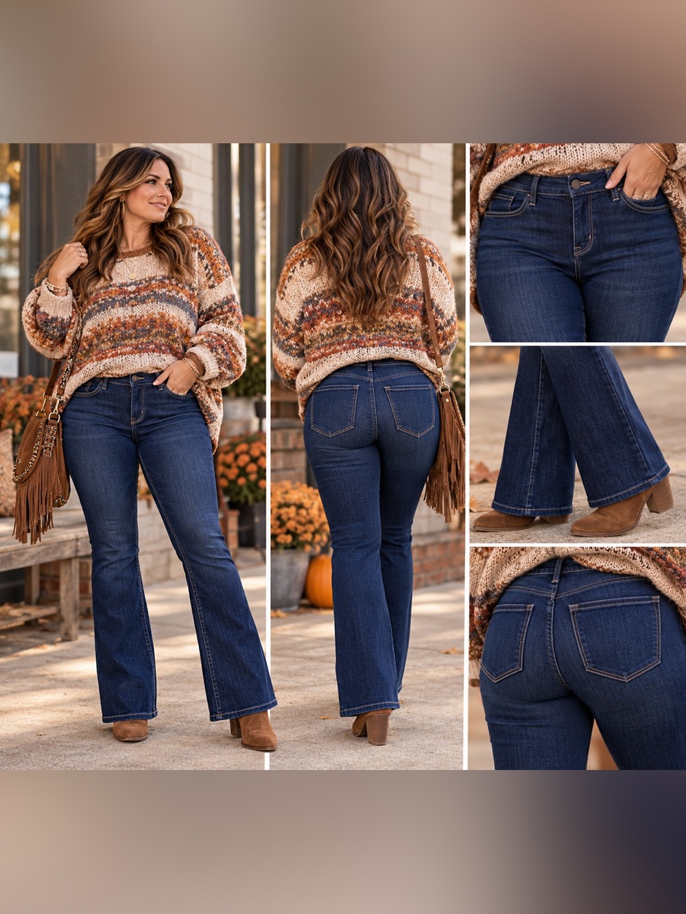OLD NAVY Mid Rise Kicker Boot Cut Jeans NWT